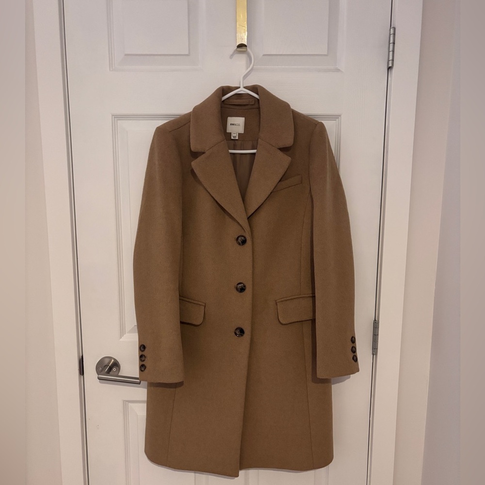 RW&CO. Classic Camel Wool Coat